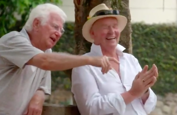 Gerard Cox en Peter Faber in Beter Laat Dan Nooit